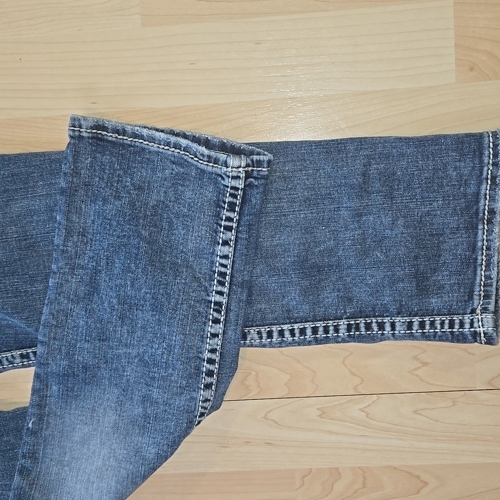 Silver jeans capris 🔥🔥Suki Mid Capri Super Stretch W30 L23 - Picture 5 of 15